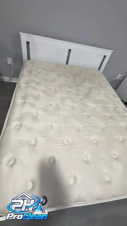 Mattress featured in a PH ProClean cleaning video